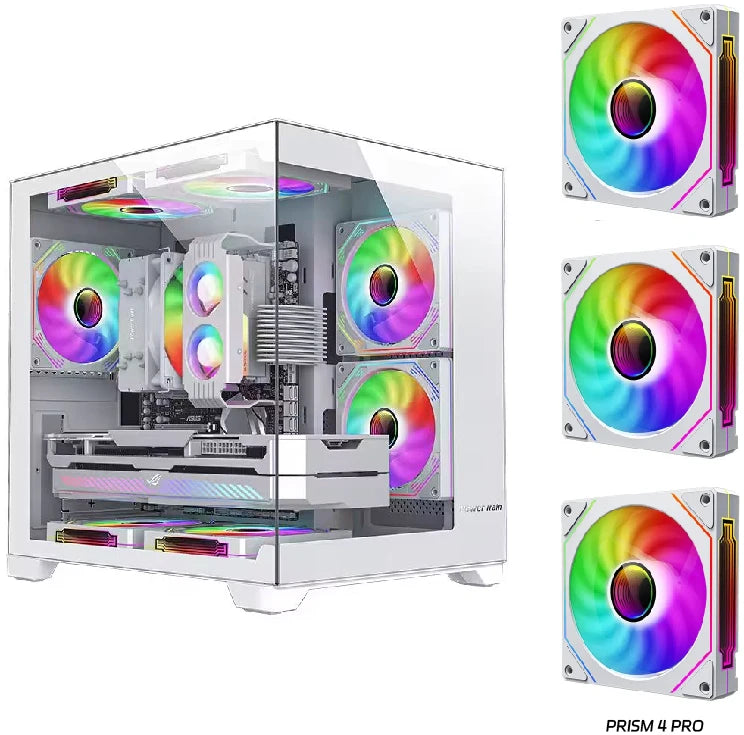 MicroATX,ITX Coloured Glaze PC Case Sea View Room
