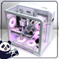Mini Itx Case Matx Aluminum Case With Lcd Screen Support 240 Water Cooling 350 Graphics Card Esports Gaming Host Case