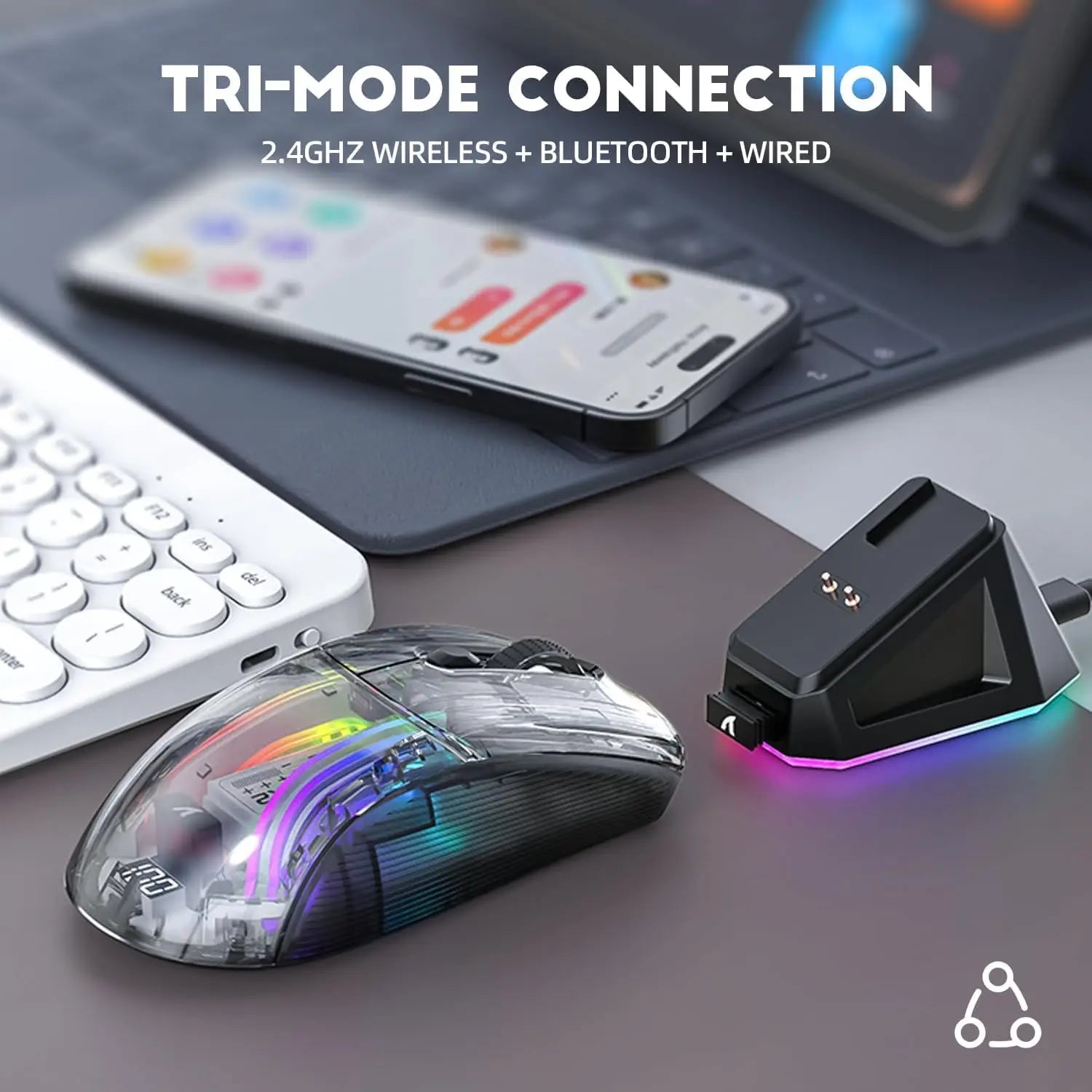 Pro Wireless Gaming Mouse with RGB