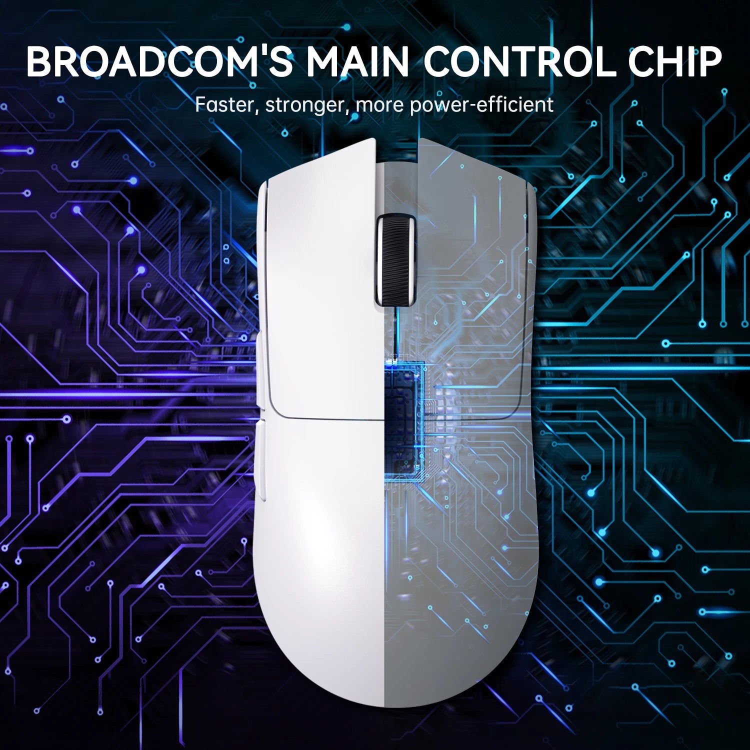 11 Lightweight Wireless Gaming Mouse with RGB Backlight Charging, Up to 22K DPI, PAW3311 Optical Sensor, HUYU Swit