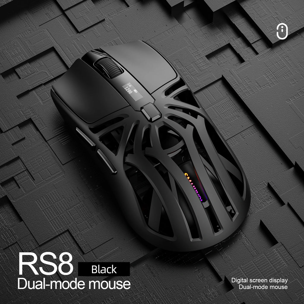 Bluetooth wireless 2.4g gaming mouse triple-mode lightweight e-sports gaming 1K return rate 10000DPI computer