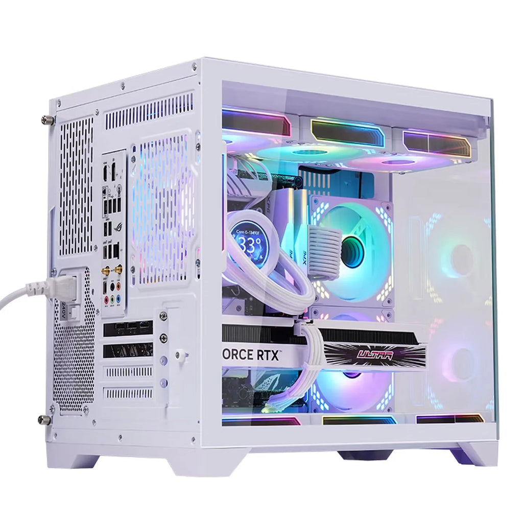 Computer Case MICRO-ATX Desktop Case Supports 360 Water Cooling
