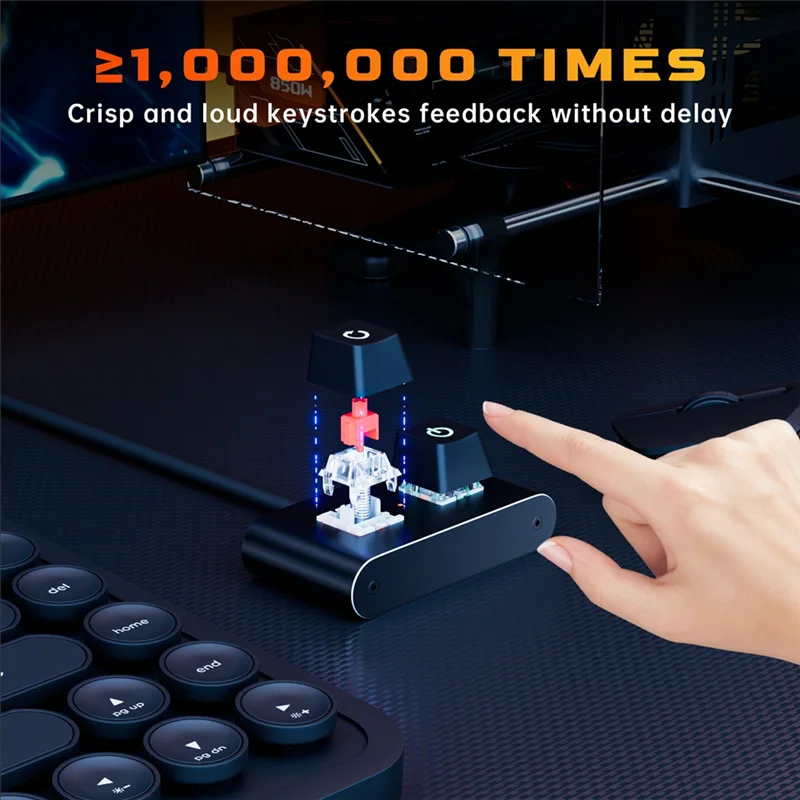 Extension Cable For PC Motherboard Desktop Computer Power Switch External Start Power On/Off Button With Adapter