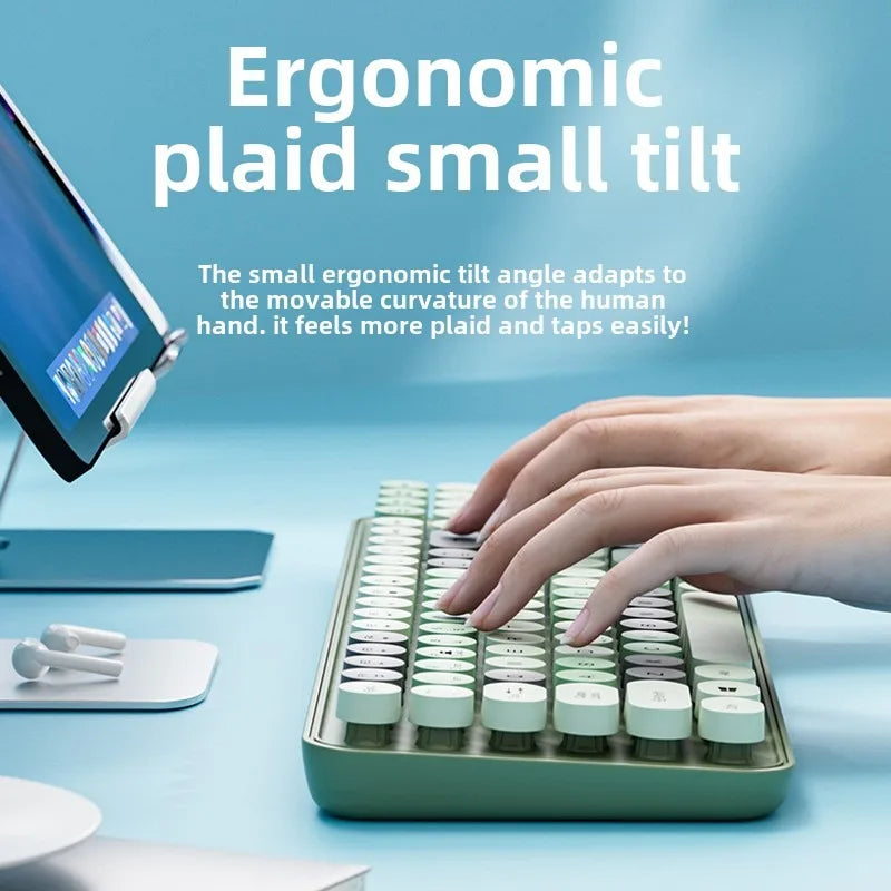 2.4G Wireless Keyboard  Mouse Rechargeable Wireless Bluetooth Keyboard Mouse Silent Laptop Desktop Universal Portable 85/105Key